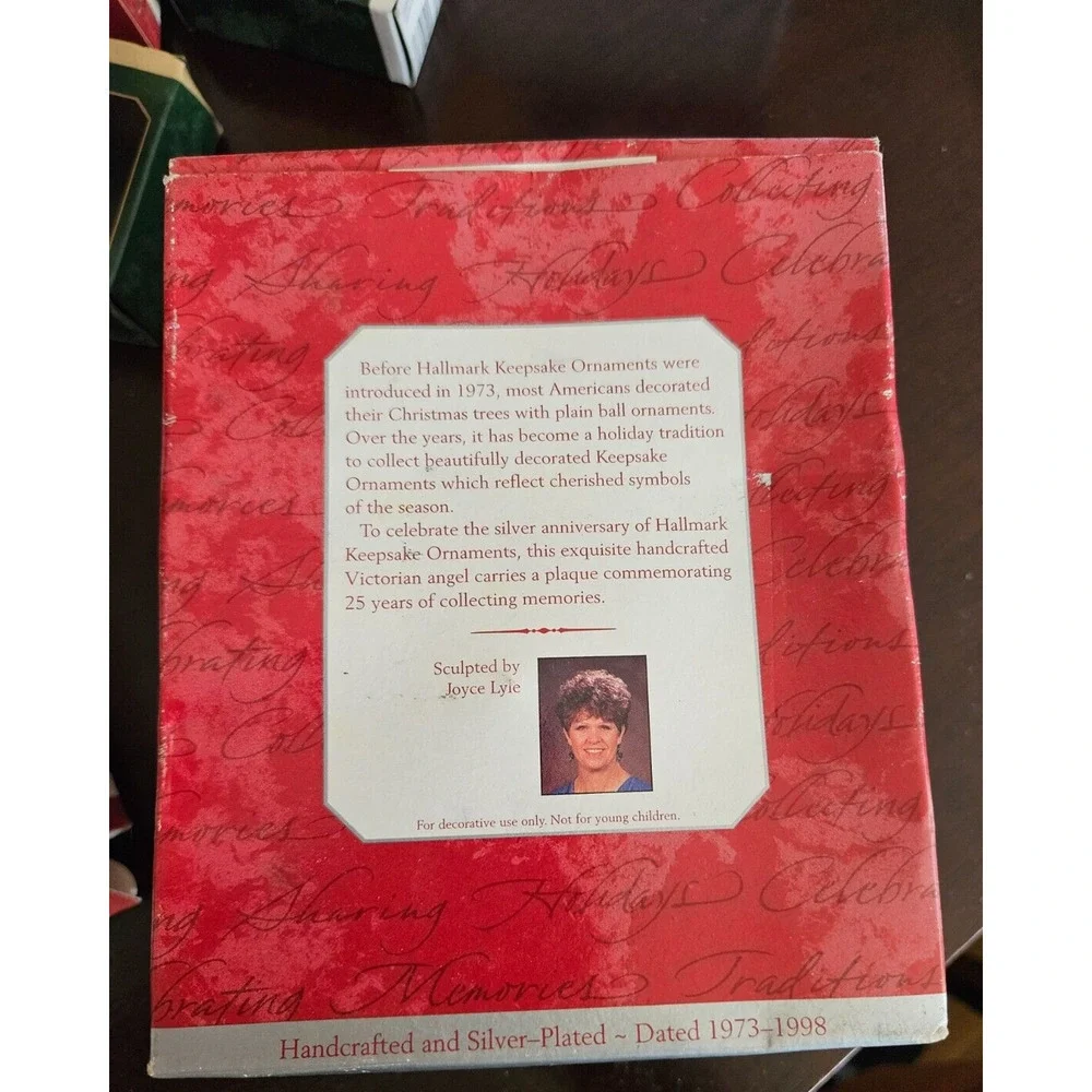 1998 Hallmark Keepsake Joyful Messenger - 25th Anniversary Edition Ornament-1A2B